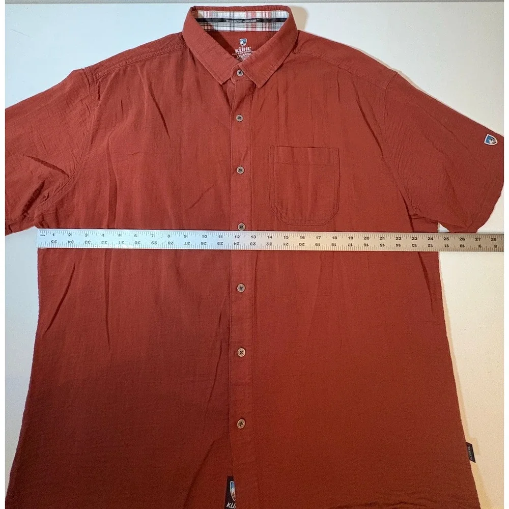 KUHL Men's Hiking Shirt | Rust | 2XL